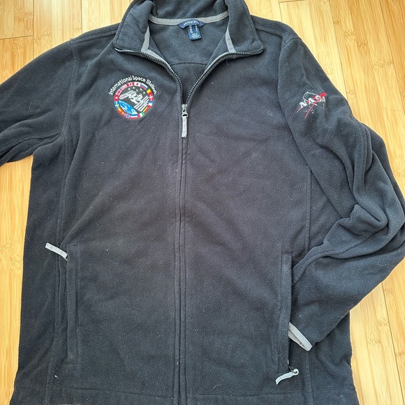 NASA ISS fleece jacket size M men - Picture 2 of 3